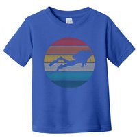 Scuba Diving Great Gift Vintage Retro Ocean Scuba Diver Gift Cute Gift Toddler T-Shirt