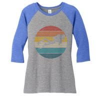 Scuba Diving Great Gift Vintage Retro Ocean Scuba Diver Gift Cute Gift Women's Tri-Blend 3/4-Sleeve Raglan Shirt