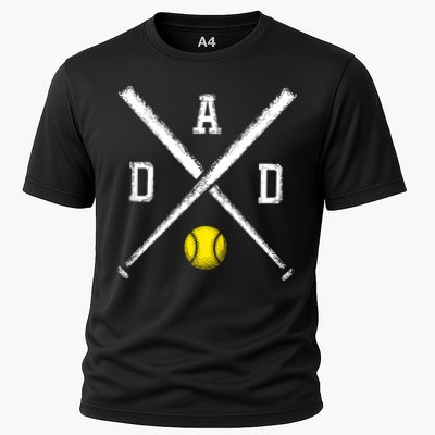 Softball Dad Gift Game Day Funny Gift Performance Shirt
