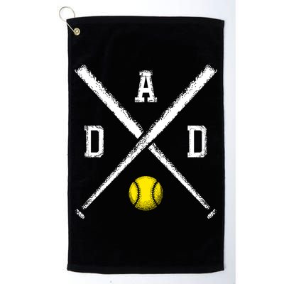 Softball Dad Gift Game Day Funny Gift Golf Towel