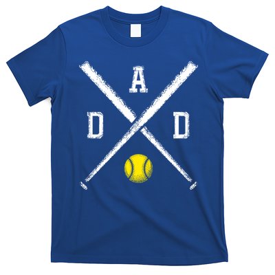 Softball Dad Gift Game Day Funny Gift T-Shirt