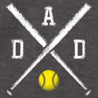 Softball Dad Gift Game Day Funny Gift Vector Backpack