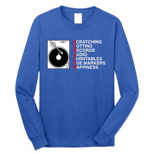 Scratch Dj Gift Long Sleeve Shirt