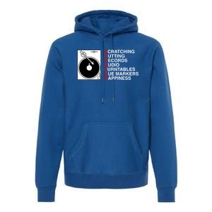 Scratch Dj Gift Premium Hoodie