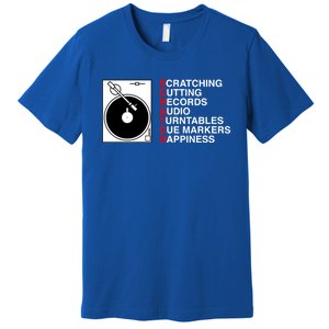 Scratch Dj Gift Premium T-Shirt