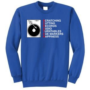 Scratch Dj Gift Tall Sweatshirt