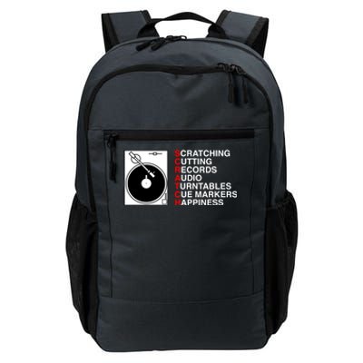 Scratch Dj Gift Daily Commute Backpack