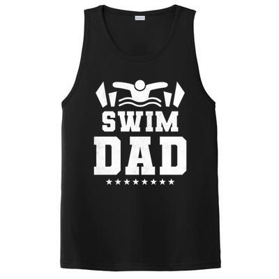 Swim Dad Gift PosiCharge Competitor Tank