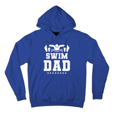 Swim Dad Gift Tall Hoodie