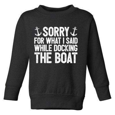 Sailing Dad Gift Sailer Father Sailboat Gift Boating Great Gift Toddler Sweatshirt