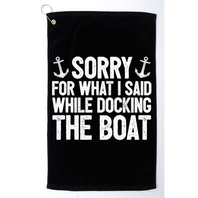 Sailing Dad Gift Sailer Father Sailboat Gift Boating Great Gift Golf Towel