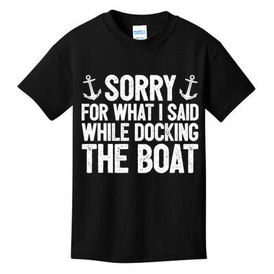 Sailing Dad Gift Sailer Father Sailboat Gift Boating Great Gift Kids T-Shirt