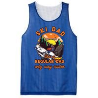 Ski Dad Gift Like A Regular Dad Only Cooler Ski Dad Gift Mesh Reversible Basketball Jersey Tank