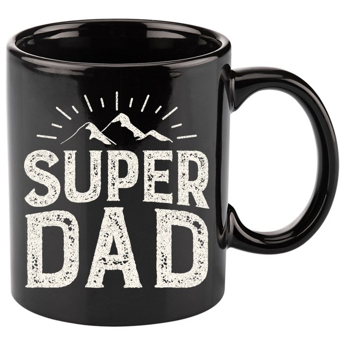 Super Dad Gift For Father's Day 11oz C Handle Ceramic Mug