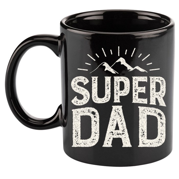 Super Dad Gift For Father's Day 11oz C Handle Ceramic Mug
