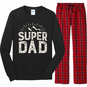 Super Dad Gift For Father's Day Long Sleeve Pajama Set