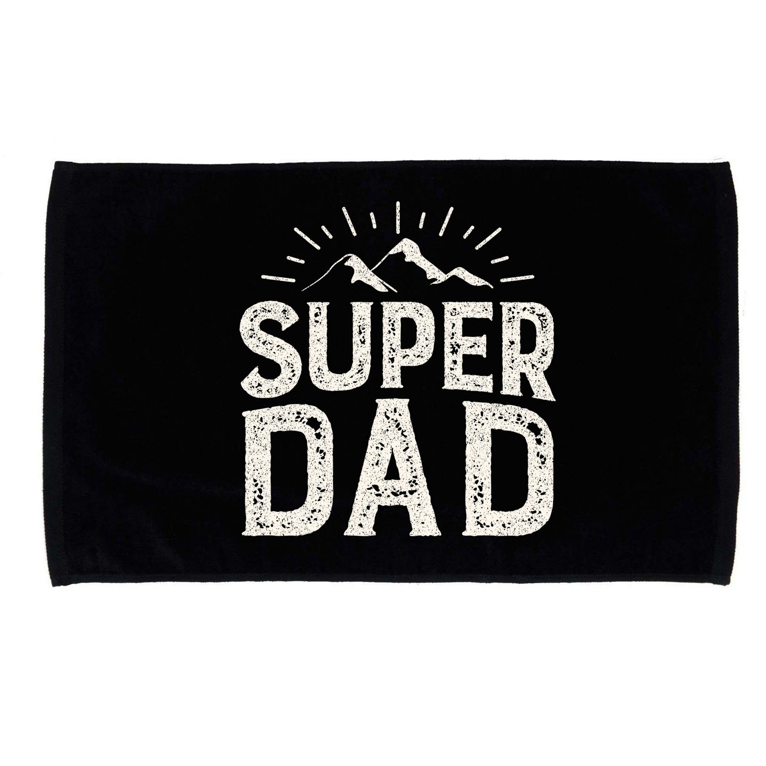 Super Dad Gift For Father's Day Microfiber Hand Towel