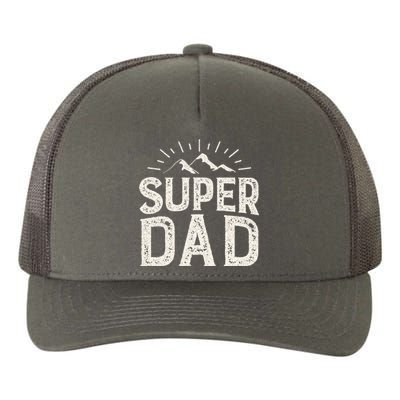 Super Dad Gift For Father's Day Yupoong Adult 5-Panel Trucker Hat