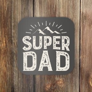 Super Dad Gift For Father's Day Coaster