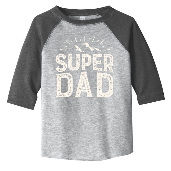 Super Dad Gift For Father's Day Toddler Fine Jersey T-Shirt