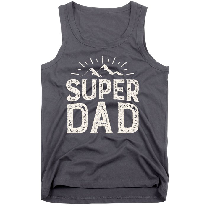 Super Dad Gift For Father's Day Tank Top