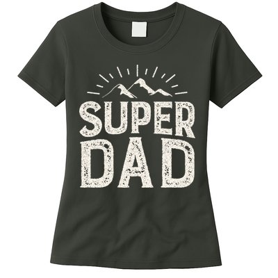 Super Dad Gift For Father's Day Womens T-Shirt