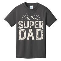 Super Dad Gift For Father's Day Kids T-Shirt