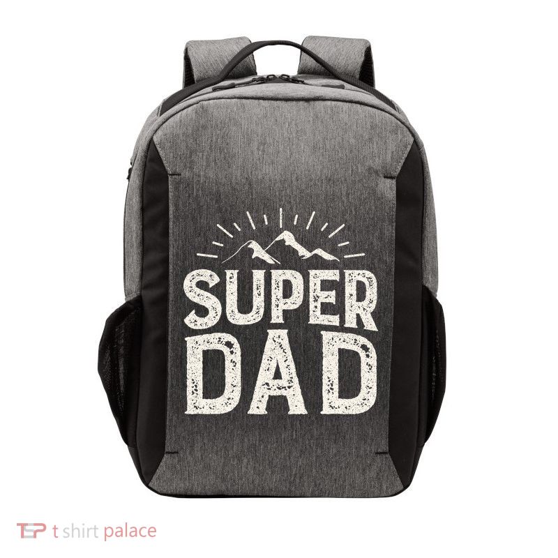 Super Dad Gift For Father's Day Vector Backpack