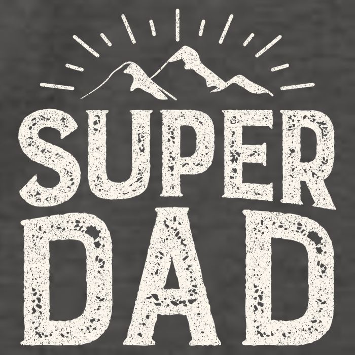 Super Dad Gift For Father's Day Vector Backpack