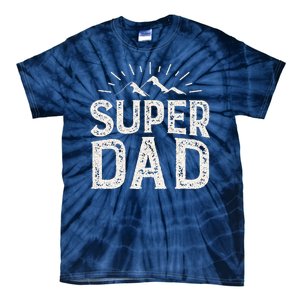 Super Dad Gift For Father's Day Tie-Dye T-Shirt