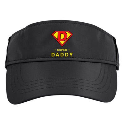 Super Daddy Gift Fathers Day Present Super Hero Adult Drive Performance Visor