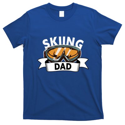 Skiing Dad Great Gift Snow Sport Funny Dad Ski Skiing Gift T-Shirt