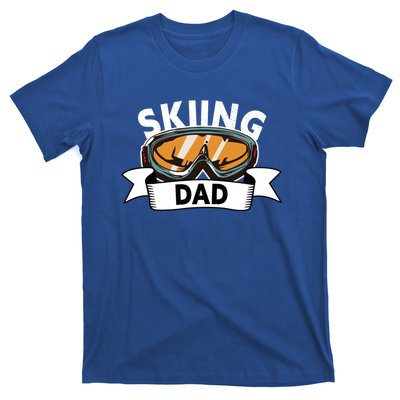 Skiing Dad Great Gift Snow Sport Funny Dad Ski Skiing Gift T-Shirt