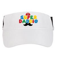 Super Daddio Gamer Dad Moustache Adult Drive Performance Visor