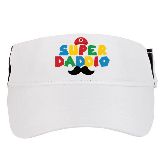 Super Daddio Gamer Dad Moustache Adult Drive Performance Visor