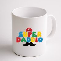 Super Daddio Gamer Dad Moustache Coffee Mug