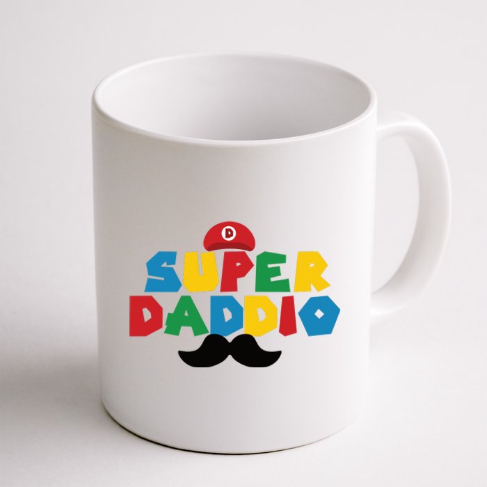 Super Daddio Gamer Dad Moustache Coffee Mug