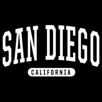 San Diego Gift College University Style Sd Ca Cooling Performance Crew T-Shirt