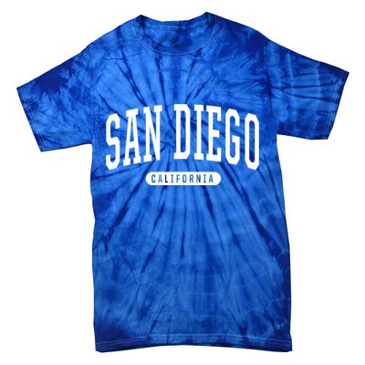 San Diego Gift College University Style Sd Ca Tie-Dye T-Shirt