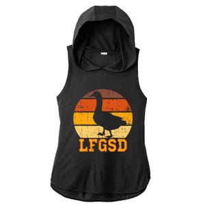 San Diego Goose San Diego Rally Goose Ladies PosiCharge Tri-Blend Wicking Draft Hoodie Tank