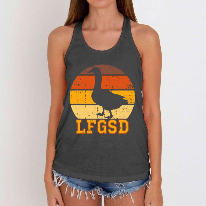 San Diego Goose San Diego Rally Goose Women's Knotted Racerback Tank