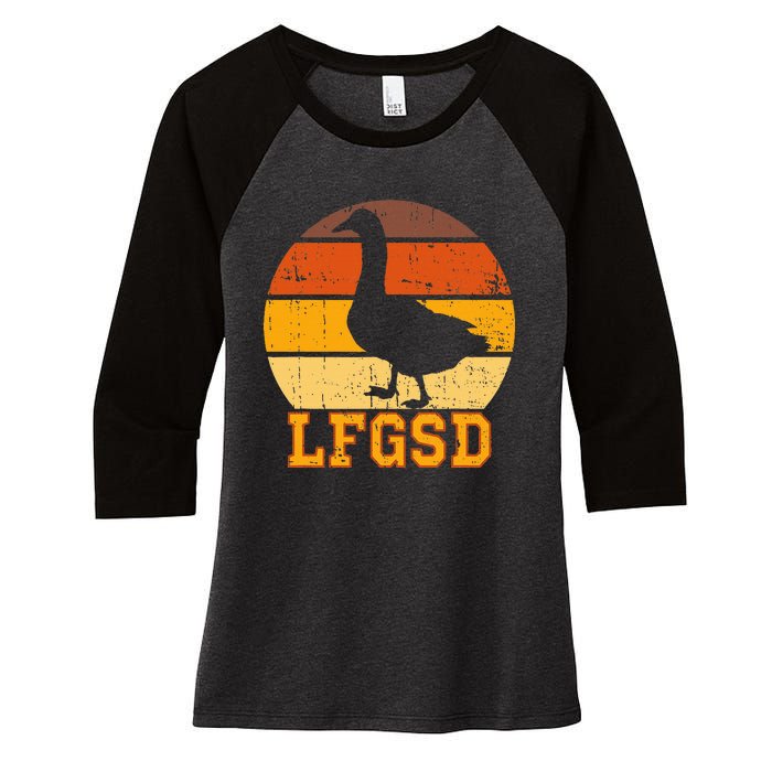 San Diego Goose San Diego Rally Goose Women's Tri-Blend 3/4-Sleeve Raglan Shirt