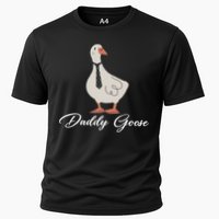 Silly Daddy Goose And Silly Mama Goose Matching Goose Family Cooling Performance Crew T-Shirt