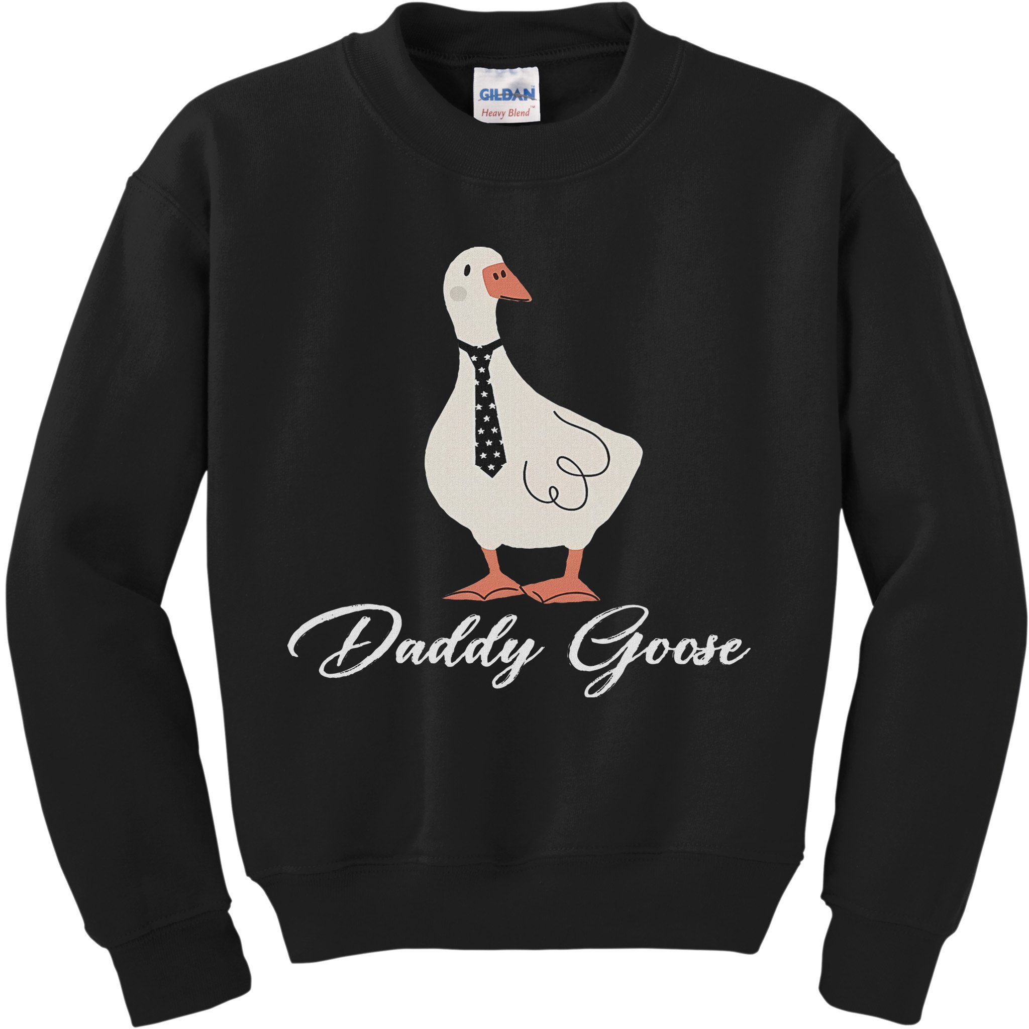 Silly Daddy Goose And Silly Mama Goose Matching Goose Family Kids Sweatshirt