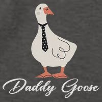 Silly Daddy Goose And Silly Mama Goose Matching Goose Family Vector Backpack