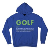 Sport Definition Golf Great Gift Hoodie