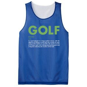 Sport Definition Golf Great Gift Mesh Reversible Basketball Jersey Tank