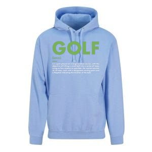 Sport Definition Golf Great Gift Unisex Surf Hoodie