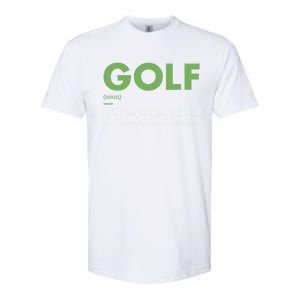 Sport Definition Golf Great Gift Softstyle CVC T-Shirt