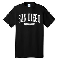 San Diego Great Gift College University Style Sd Ca Tall T-Shirt